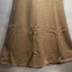 Ankle length lambswool Ralph Lauren knit skirt